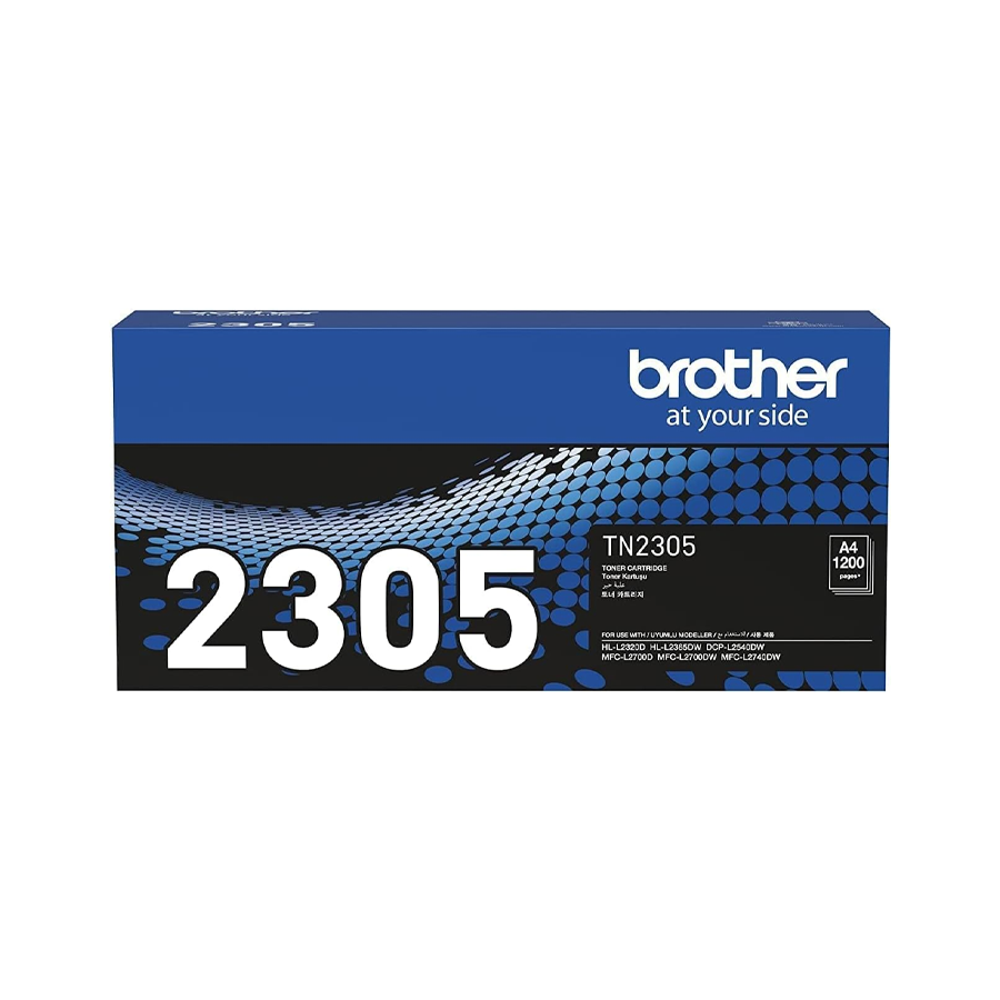 Brother Genuine TN-2305 Standard Yield Black Toner Cartridge — Genuine Brother Toner Cartridge | Dubai UAE