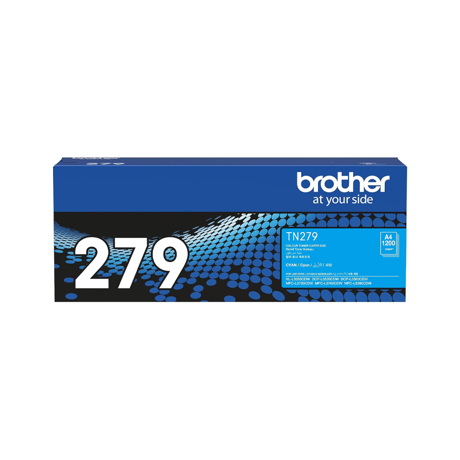 brother tn279 cyan toner cartridge original genuine brother printer toner replacement standard yield available in dubai uae