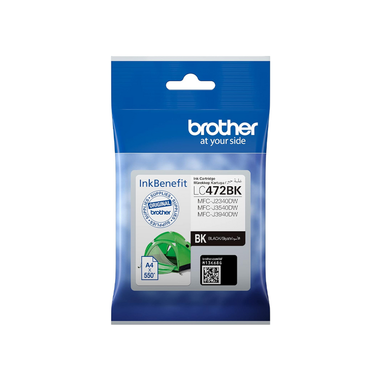 Brother LC472 High Capacity Ink Cartridge for Brother MFC-J2340DW Printer | Original Brother Ink Cartridge | Dubai UAE