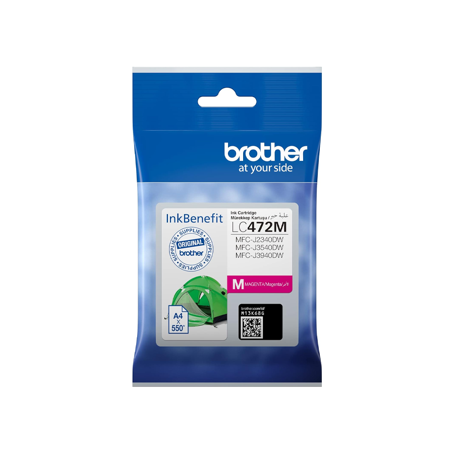 brother lc472 magenta high capacity ink cartridge original genuine brother mfc-j2340dw printer fast delivery dubai uae