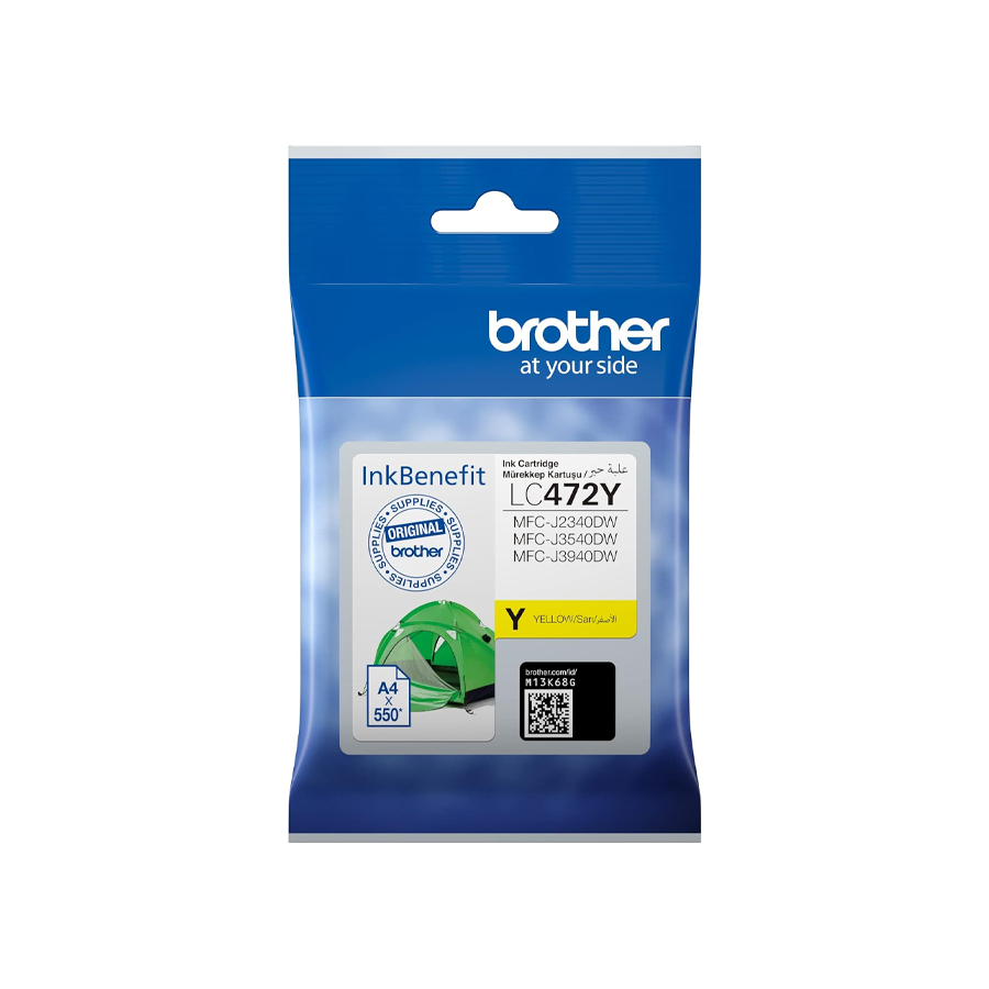 brother lc472 yellow high capacity ink cartridge genuine brother mfc-j2340dw printer buy in dubai uae