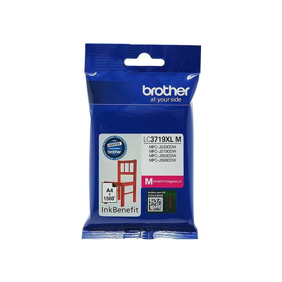 brother lc3719xl magenta high capacity ink cartridge original genuine brother mfc-j2330dw j3530dw j3930dw printer fast delivery dubai uae