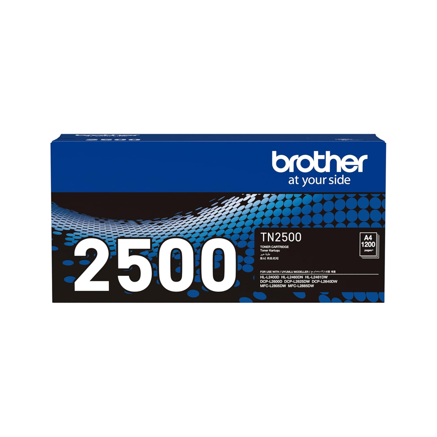 Brother Genuine TN2500 Standard Yield Black Toner Cartridge (Prints up to 1,200 pages) | Genuine Brother Toner Cartridge | Dubai UAE