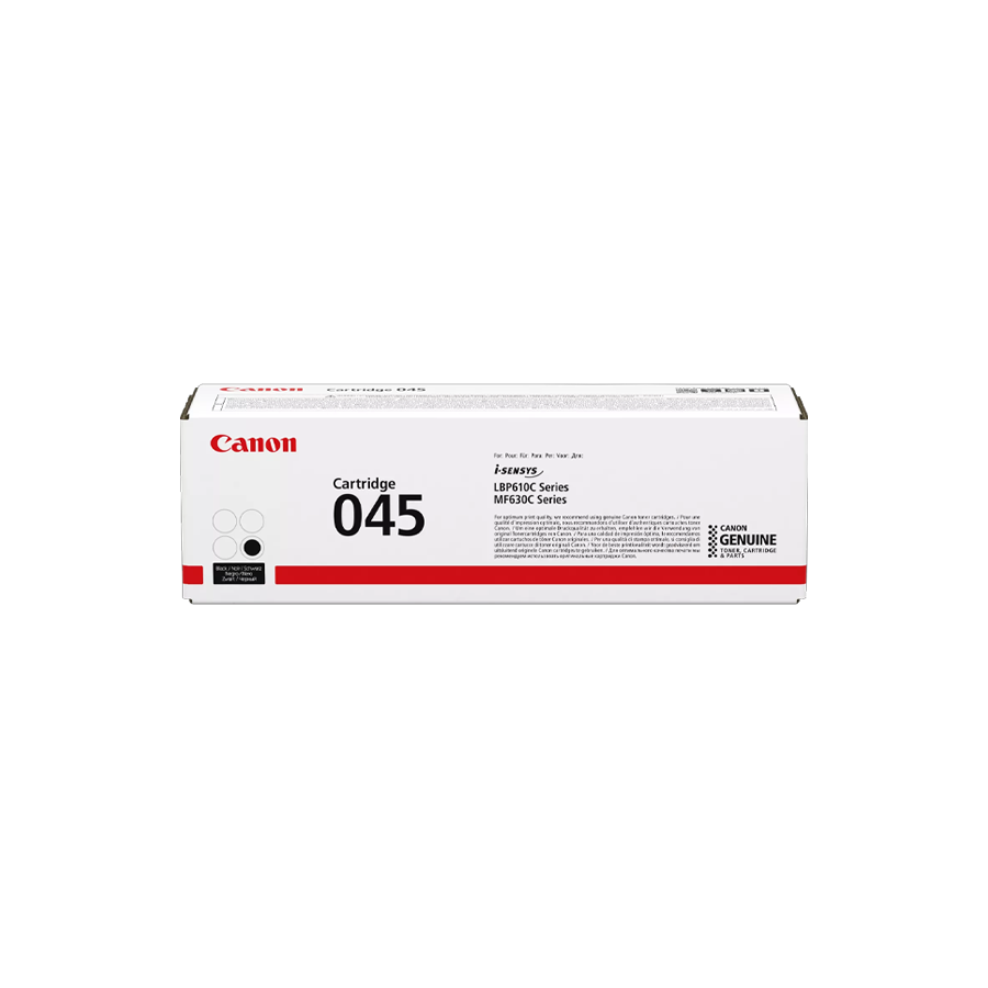 Canon 045 Black Toner Cartridge for LBP611Cn, MF635Cx & MF631Cn – Genuine Canon Laser Toner Dubai UAE