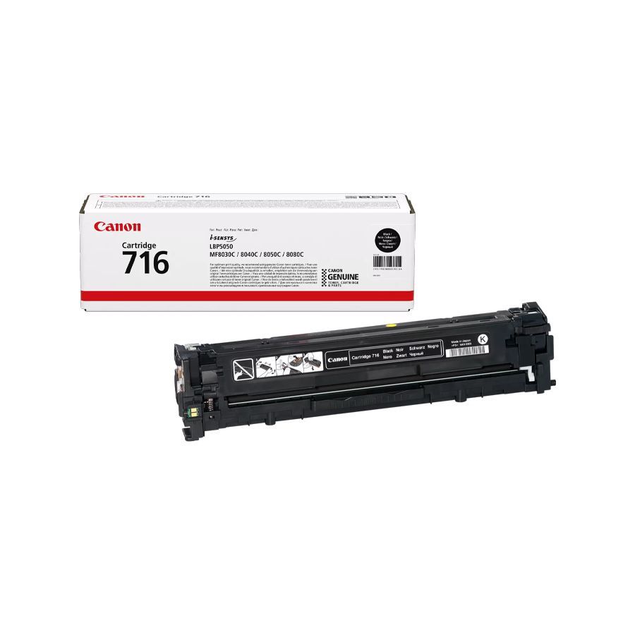 Canon 716 Black Toner Cartridge for LBP5050, MF8030C & MF8050C – Genuine Canon Laser Toner Dubai UAE