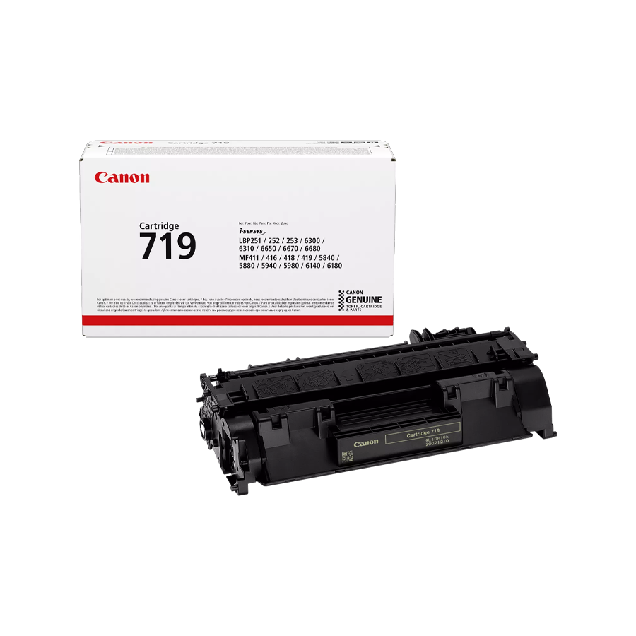 Canon 719 Black Toner Cartridge — Genuine Canon Toner Cartridge | Dubai UAE