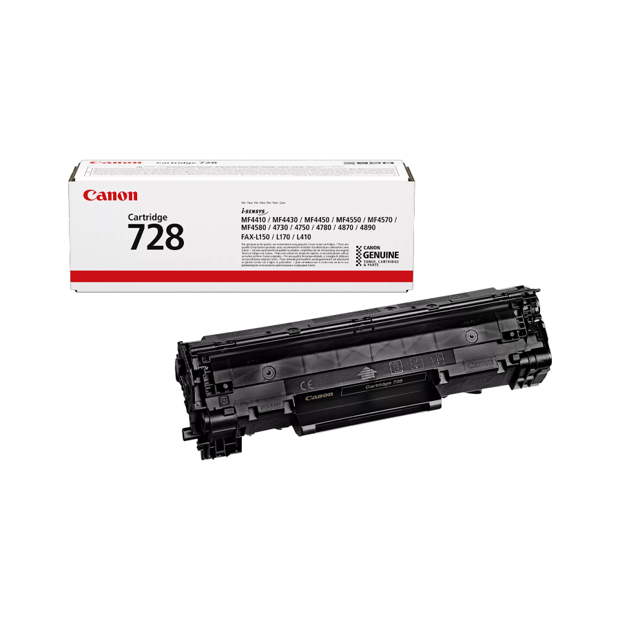 Canon 728 Black Toner Cartridge — Genuine Canon Toner Cartridge | Dubai UAE