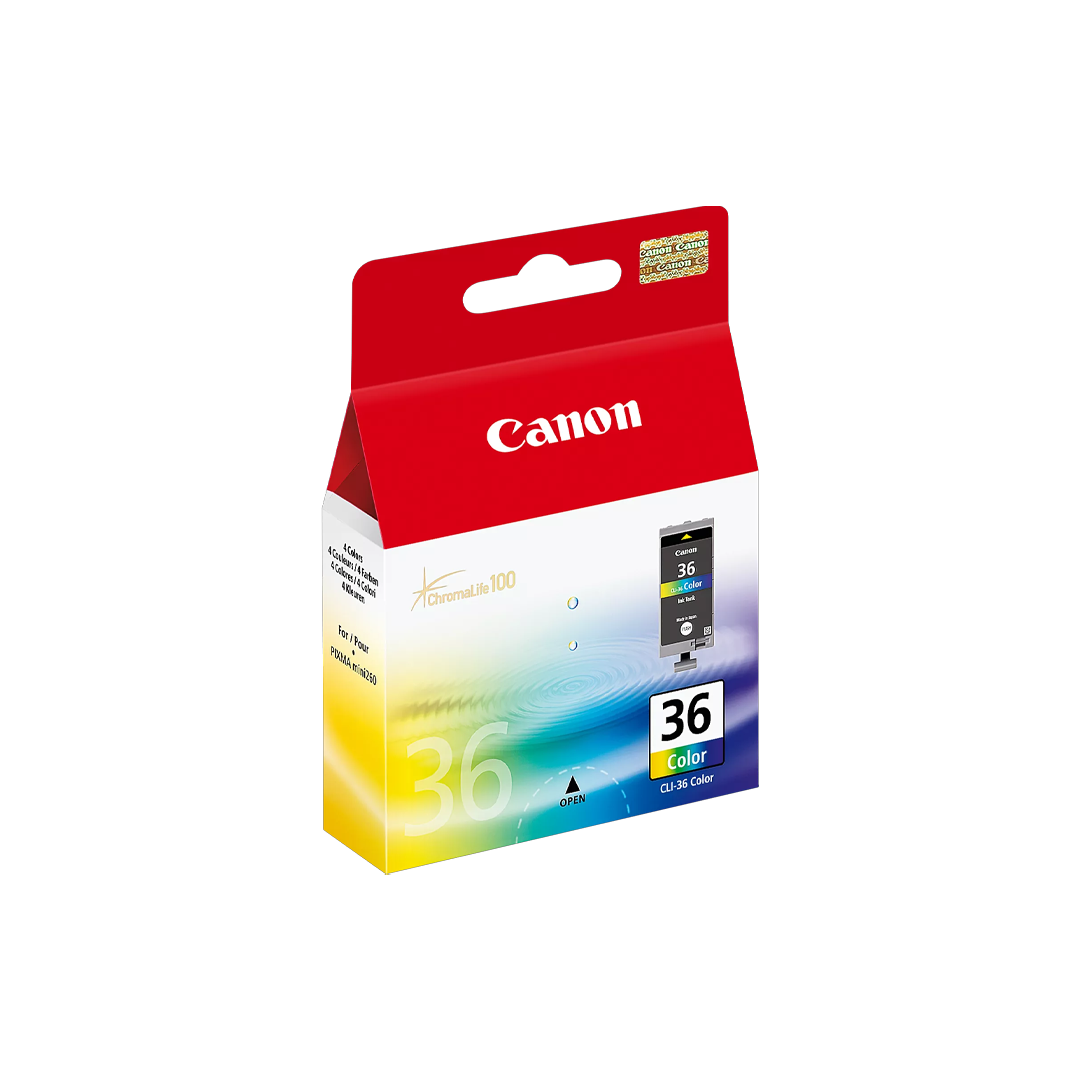Canon CLI-36 Color Ink Cartridge |  Original Canon Ink Cartridge | Dubai UAE