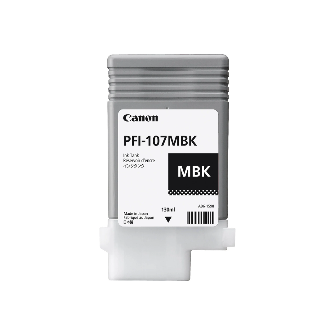 Canon PFI-107MBK Matte Black Ink — Original Canon Ink Cartridge | Dubai UAE