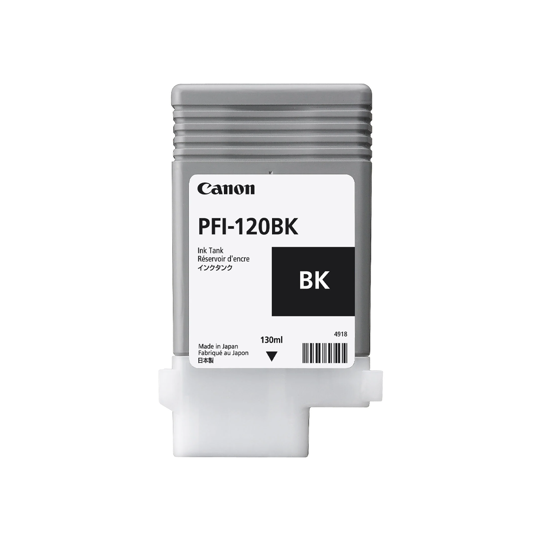 Canon PFI-120BK Black Ink Cartridge | Original Canon Ink Cartridge | Dubai UAE
