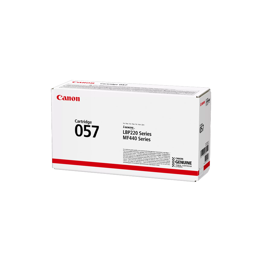 Canon i-SENSYS 057 Toner Cartridge, Black for LBP LBP223, LBP226 MF443 M445 — Genuine Canon Toner Cartridge | Dubai UAE