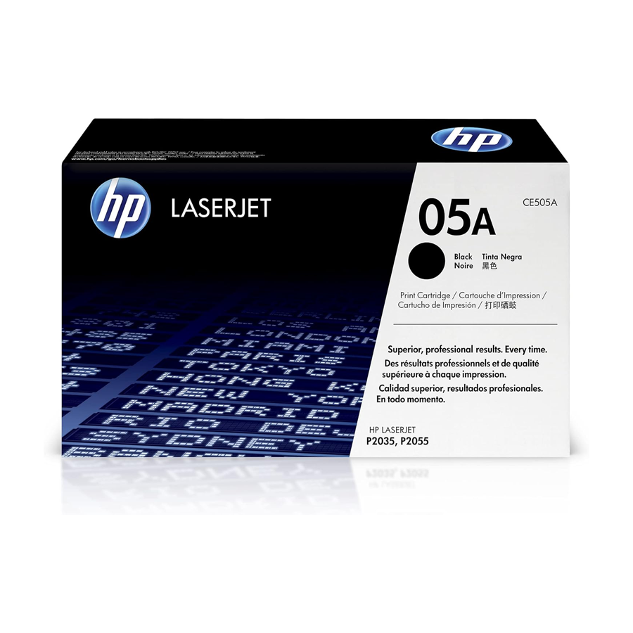 HP 05A Black Original LaserJet Toner Cartridge CE505A — Genuine HP Toner Cartridge | Dubai UAE