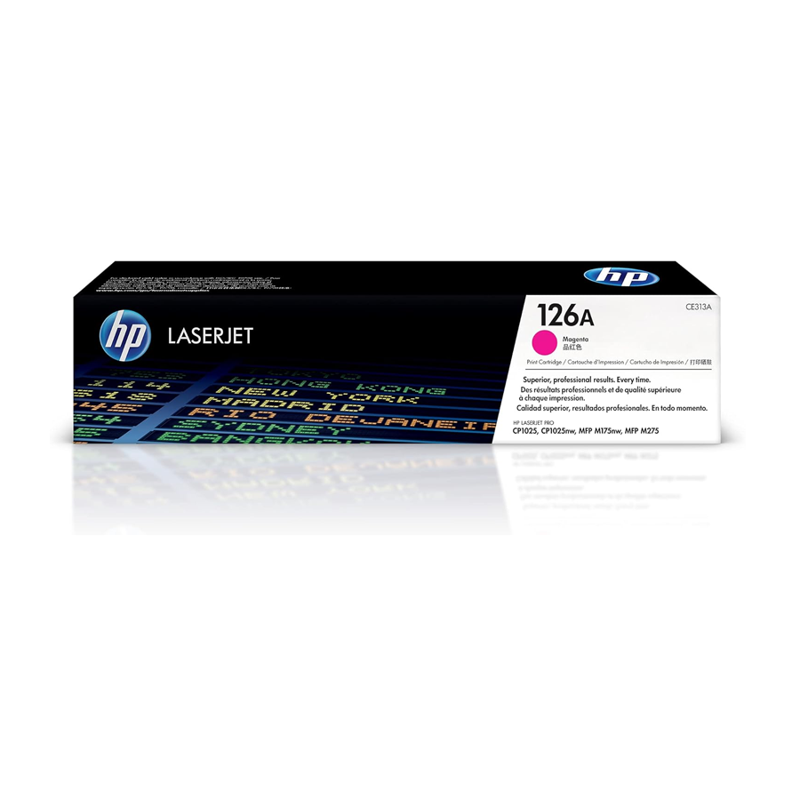 hp 126a magenta toner cartridge ce313a original genuine hp laserjet color toner fast delivery dubai uae