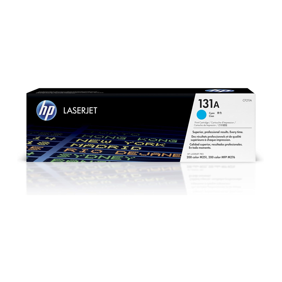 hp 131a cyan toner cartridge cf211a genuine hp color laserjet printer toner replacement available dubai uae