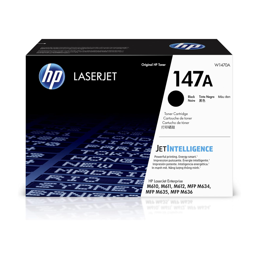 HP 147A Black Original LaserJet Toner Cartridge W1470A | Genuine HP Toner Cartridge | Dubai UAE