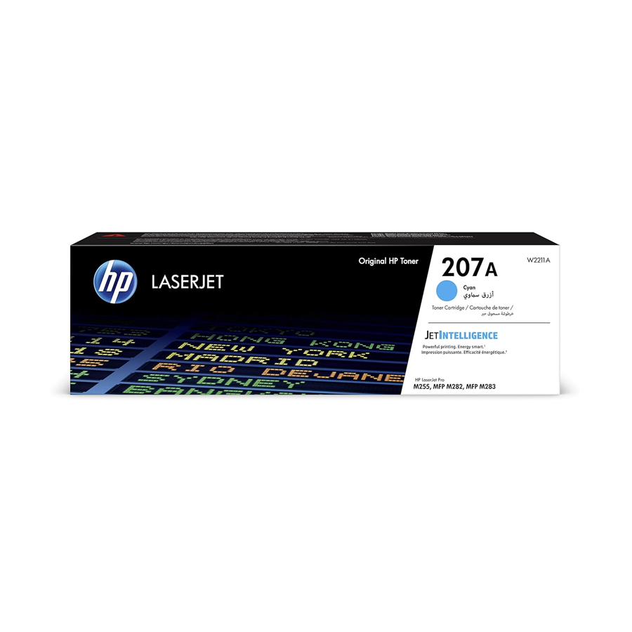 hp 207a cyan toner cartridge cf531a genuine hp color laserjet pro printer toner replacement available dubai uae