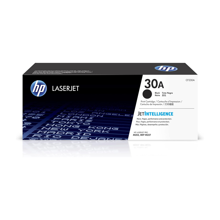 HP 30A Toner Cartridge CF230A for HP LaserJet Pro M203d and MFP M227 | Genuine HP Toner Cartridge | Dubai UAE