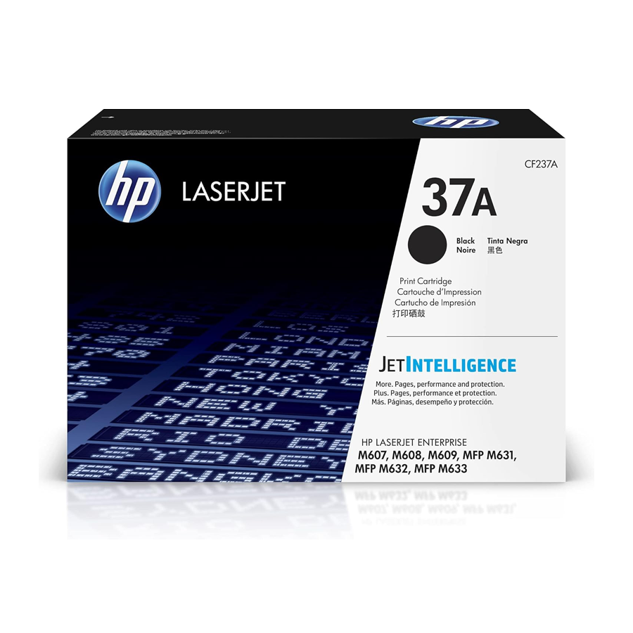 HP 37A Black LaserJet Toner Cartridge CF237A | Genuine HP Toner Cartridge | Dubai UAE
