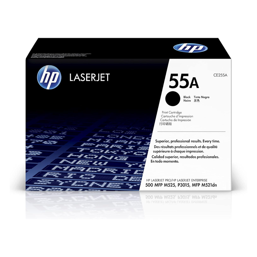 HP 55A Black Original LaserJet Toner Cartridge CE255A | Genuine HP Toner Cartridge | Dubai UAE