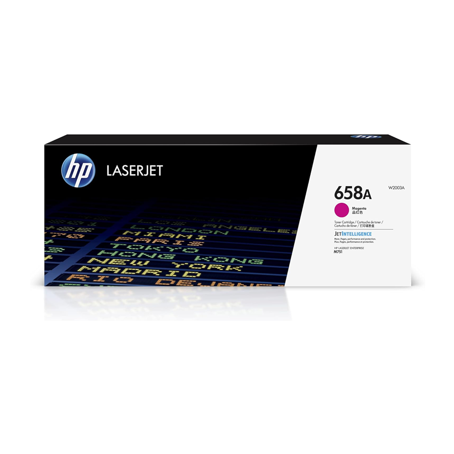 hp 658a magenta toner cartridge w2003a genuine hp color laserjet printer toner fast delivery dubai uae