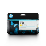 HP 738 Yellow DesignJet Ink Cartridge | Original HP Ink Cartridge | Dubai UAE