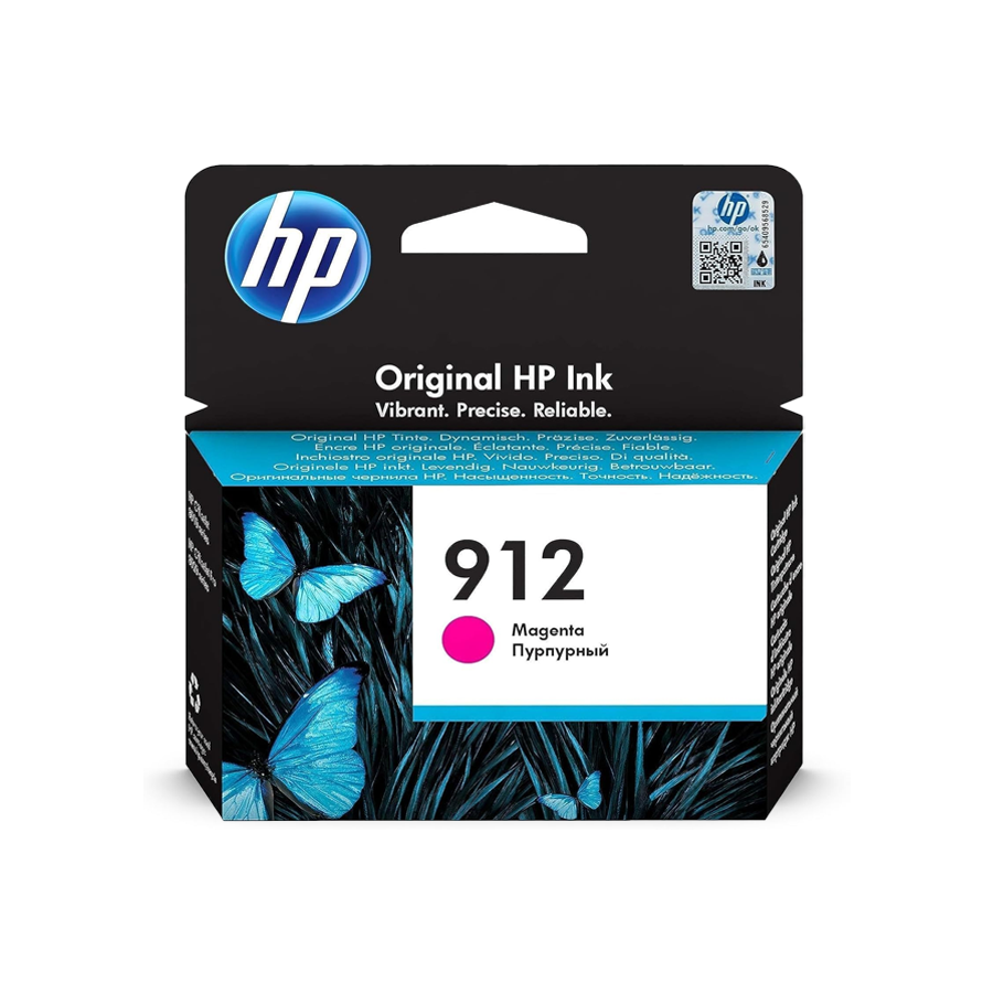 HP 912 Magenta Original Ink Cartridge |Original HP Ink Cartridge | Dubai UAE