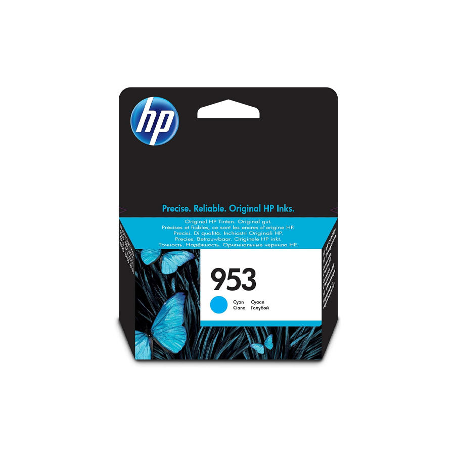 hp 953 cyan ink cartridge genuine hp printer ink replacement available dubai uae