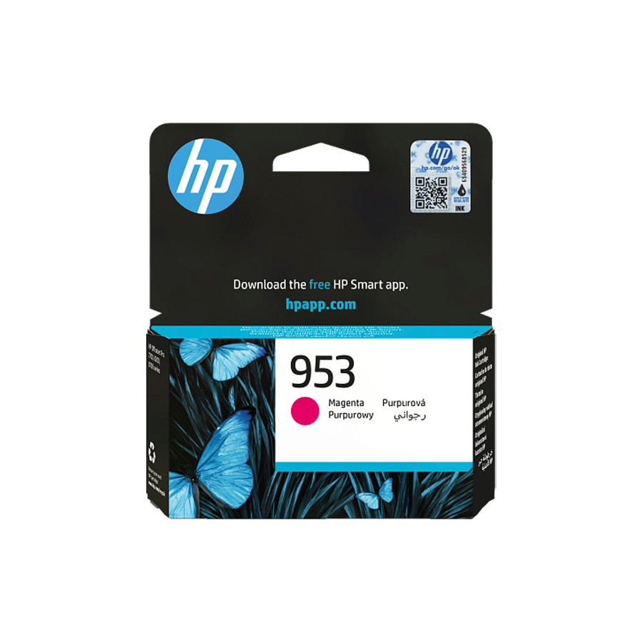 hp 953 magenta ink cartridge original genuine hp printer ink fast delivery dubai uae
