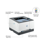 HP Color LaserJet Pro 3203dw Wireless Color Printer with Duplex Printing, TerraJet Cartridge & Front USB Port — Buy Online in Dubai UAE | Gateway Computers