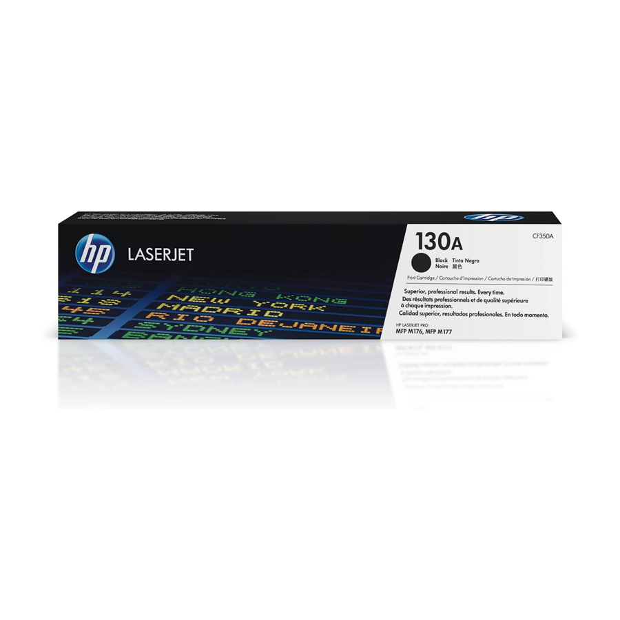 HP 130A Black Original LaserJet Toner Cartridge CF350A | Genuine HP Toner Cartridge | Dubai UAE