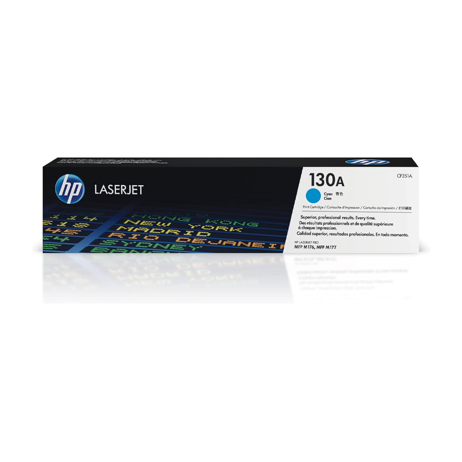 HP 130A Cyan LaserJet Toner Cartridge (CF351A) — Dubai UAE