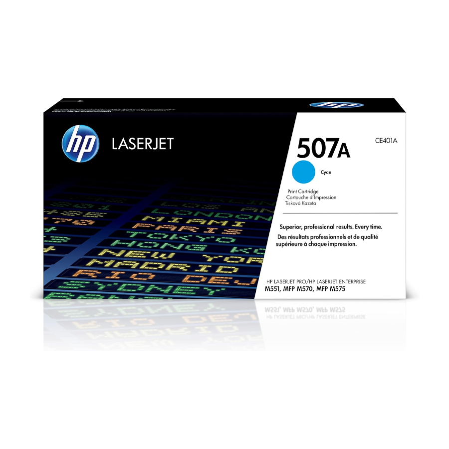 hp 507a cyan toner cartridge cf361a genuine hp color laserjet printer toner replacement available dubai uae