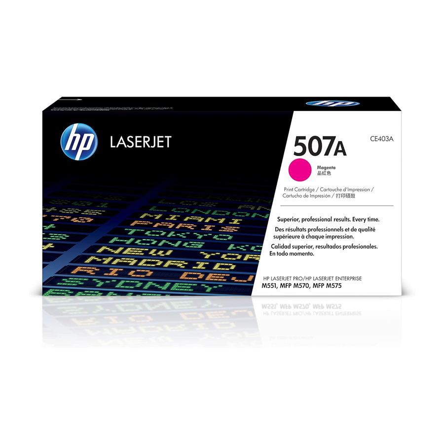 hp 507a magenta toner cartridge cf363a genuine hp color laserjet printer toner fast delivery dubai uae
