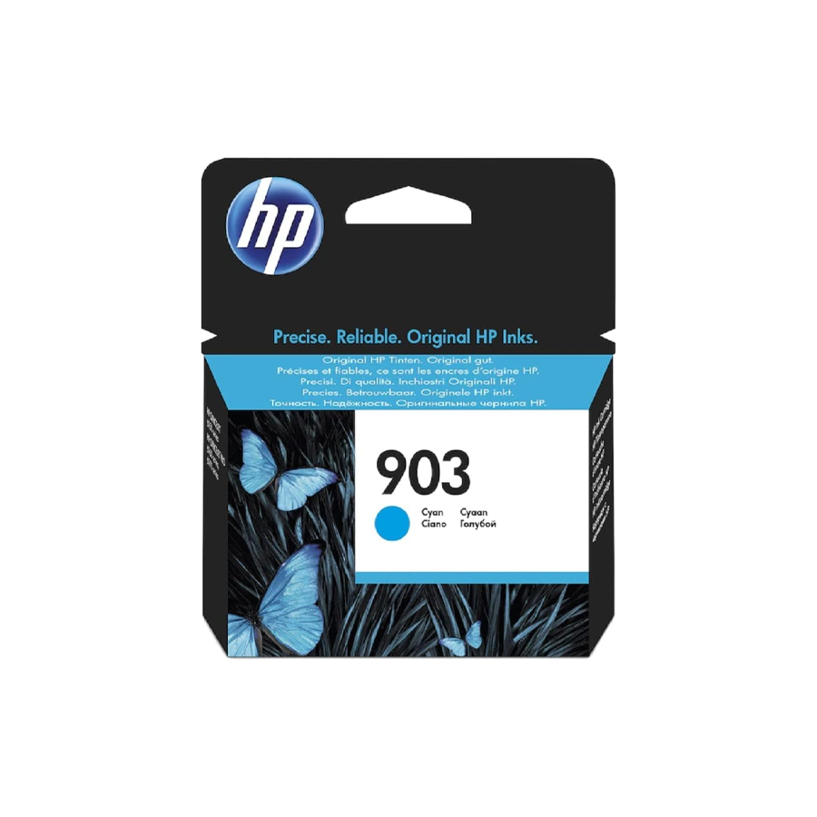 hp 903 cyan ink cartridge genuine hp printer ink replacement available dubai uae