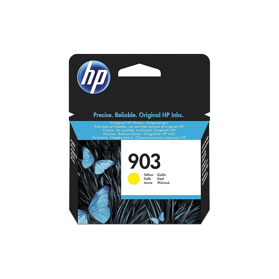 hp 903 yellow ink cartridge genuine hp printer ink buy in dubai uae