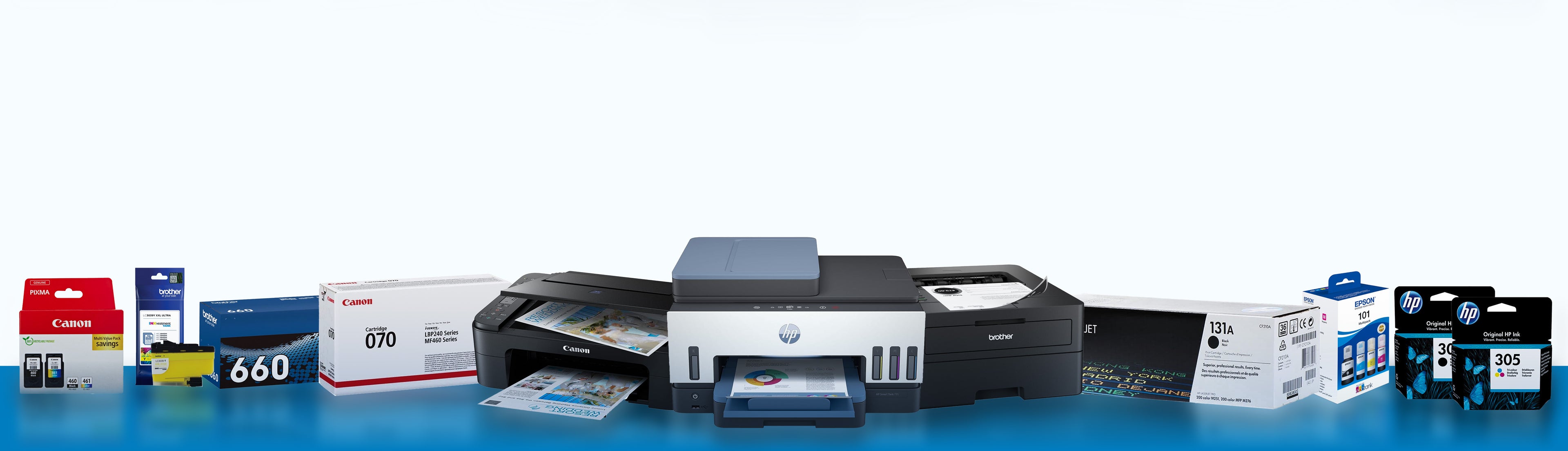 Shop HP Canon Brother Epson Printers UAE – Genuine Printers with Next-Day Delivery Dubai
